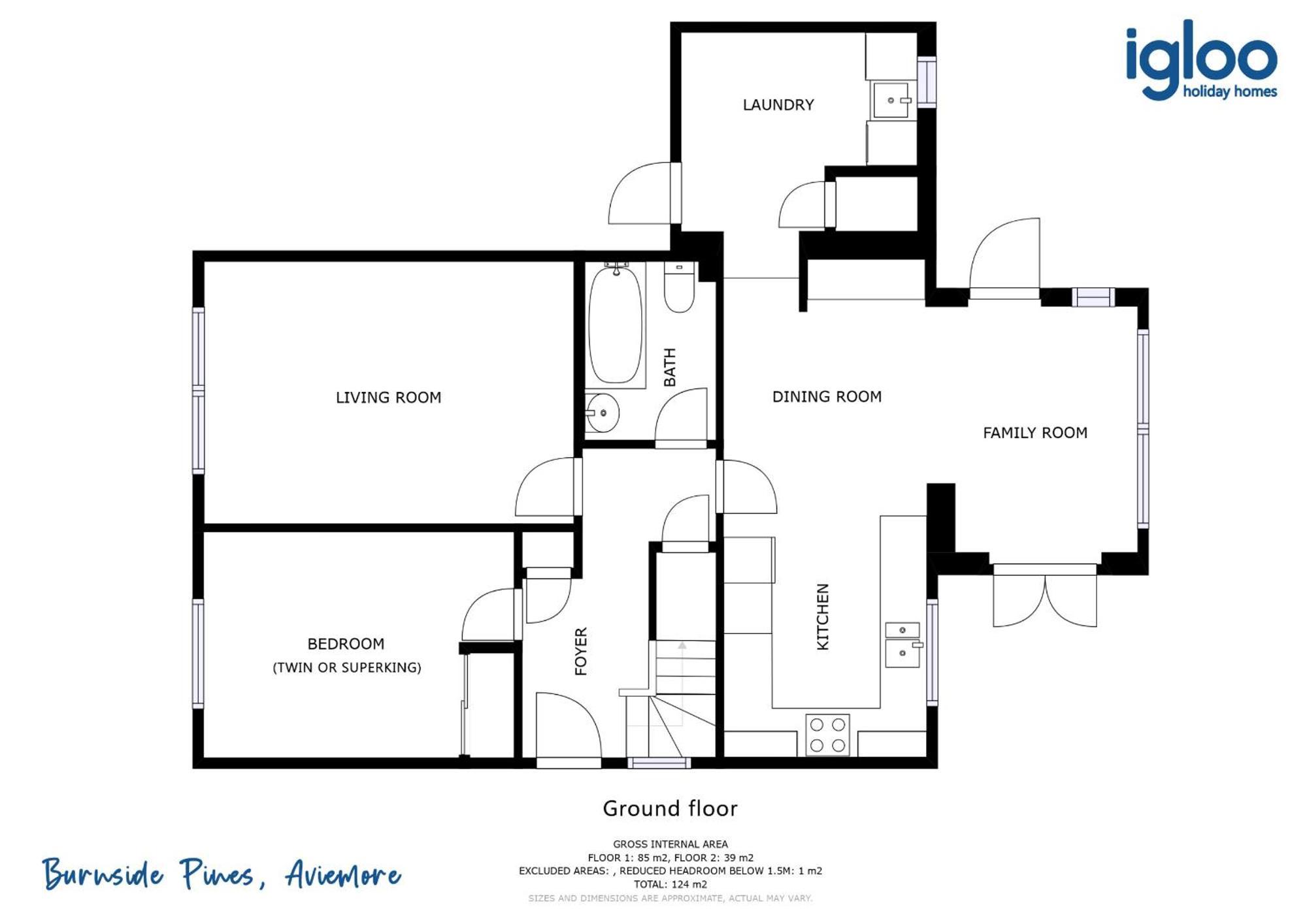 Burnside Pines Vila Aviemore Exterior foto
